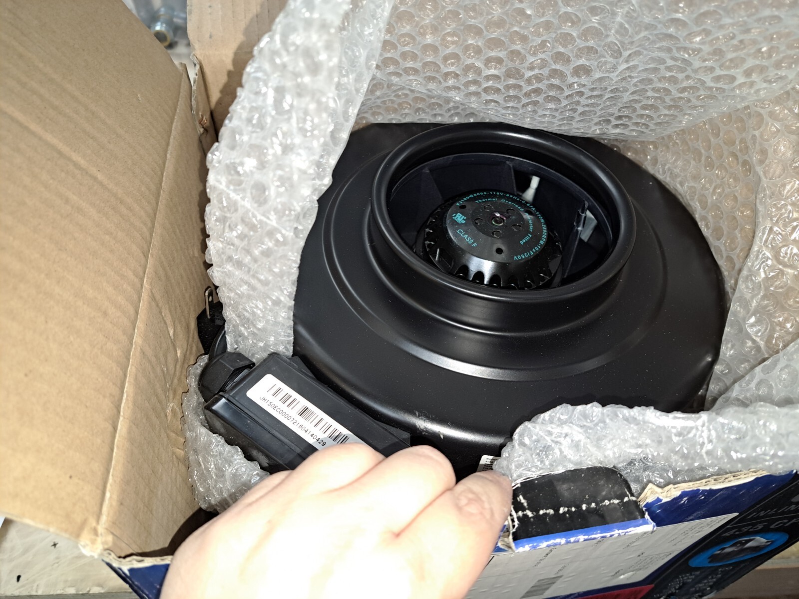 Hurricane Inline Fan 6 in 435 CFM