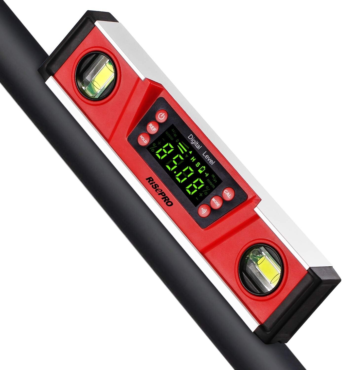 10-Inch Digital Torpedo Level and Protractor IP54 Protected Electronic Bubble