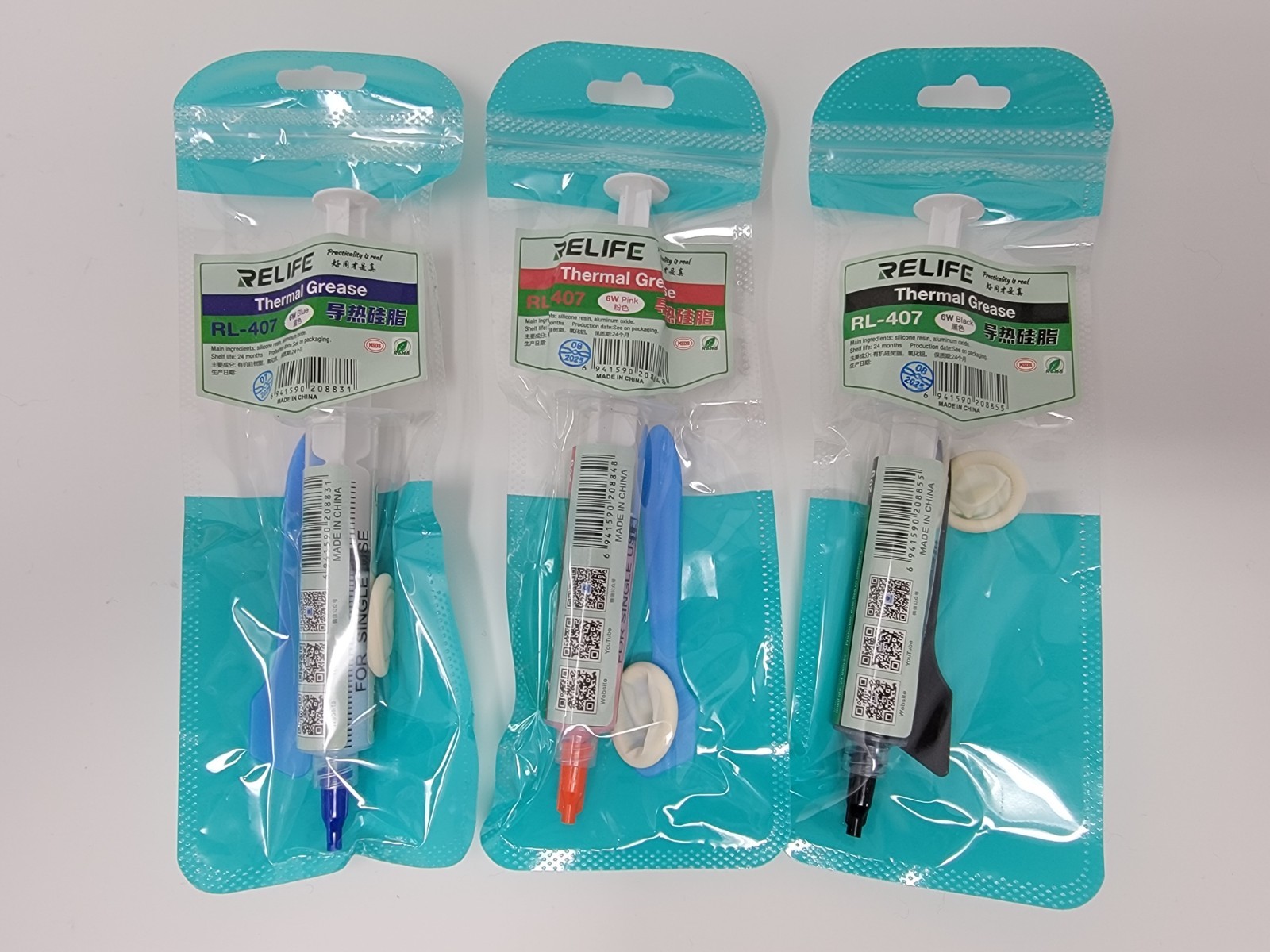 RELIFE RL-407 Thermal Grease Paste 20g CPU GPU iPhone Android PCB Repair Cooling