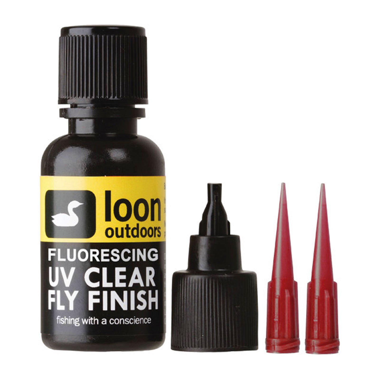 New Loon Outdoors Fluorescing UV Clear Fly Finish Tying Fishing