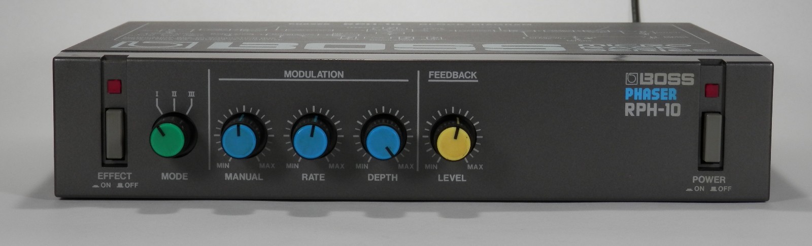 BOSS RPH-10 Analog Multi-Stage Phaser Micro Rack Effect Processor - EXCELLENT!