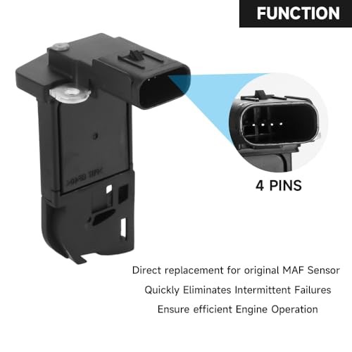Mass Air Flow Sensor - Compatible for Ford Focus 2.0L 2012-2016, Escape 2.5L