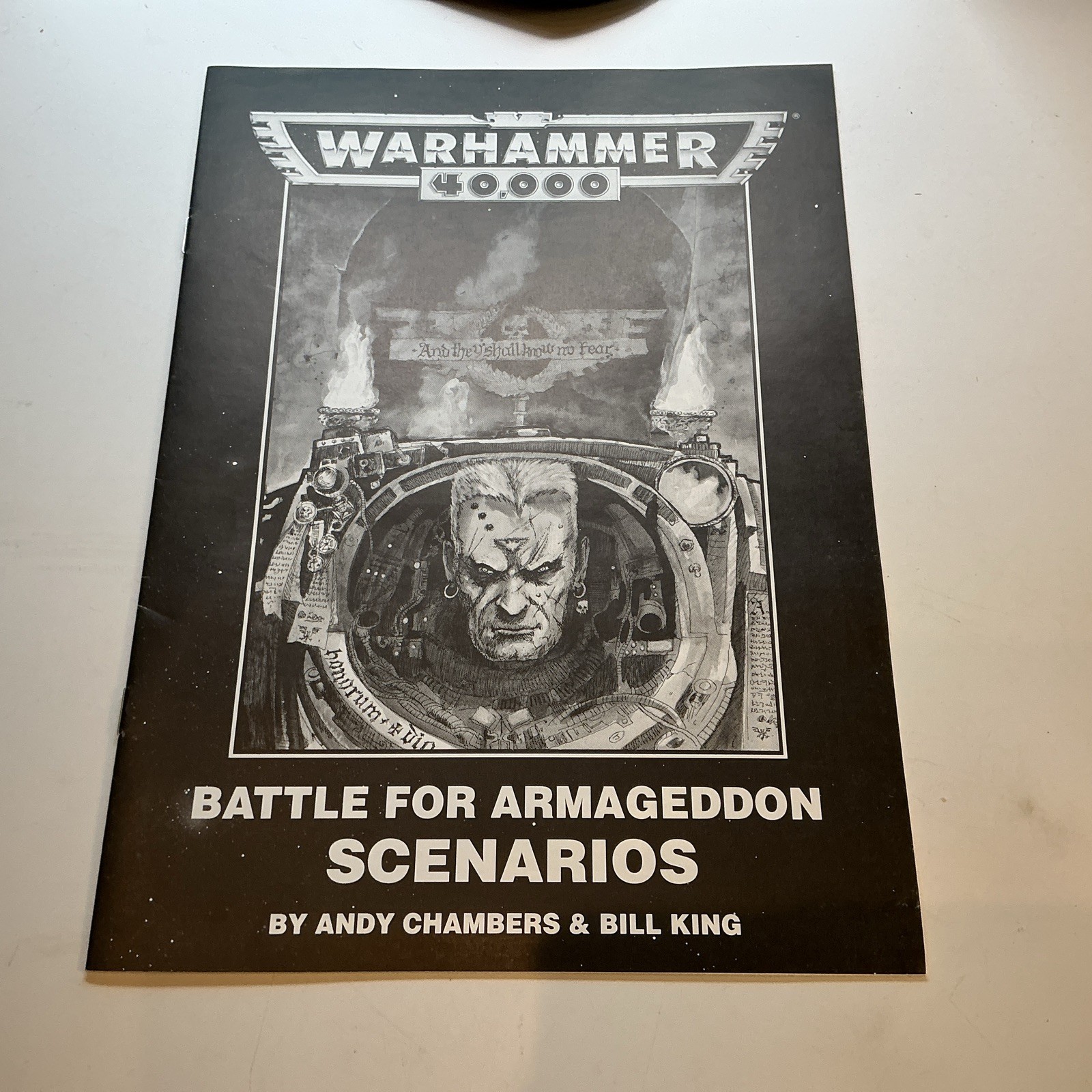 GW Warhammer 40  Warhammer 40,000 (2nd Ed) - Battle for Armageddon Scena Fair+