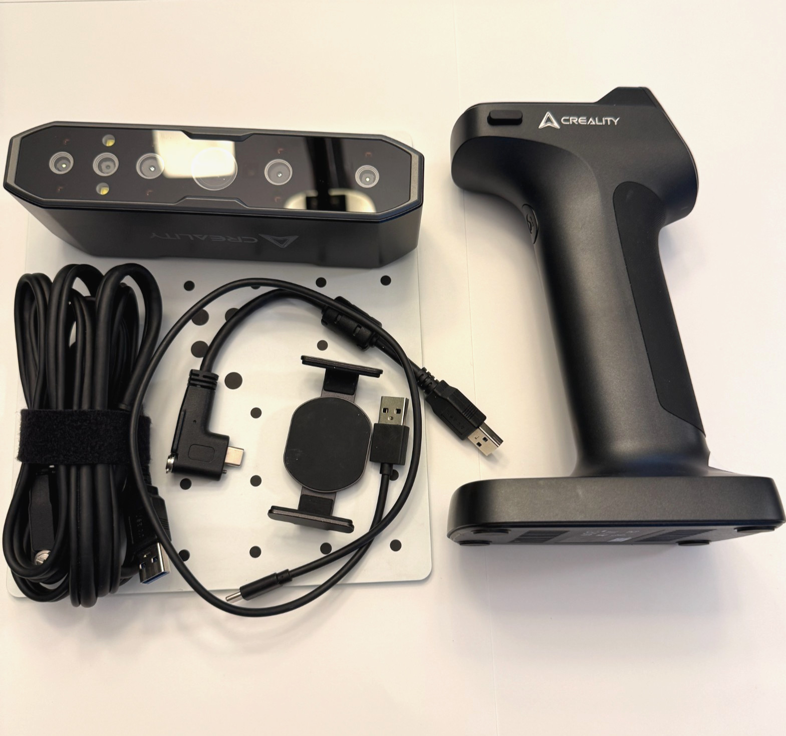 Creality CR-Scan Otter 3D Scanner w/ Scan Bridge Mint Cond Full Kit Hard Case