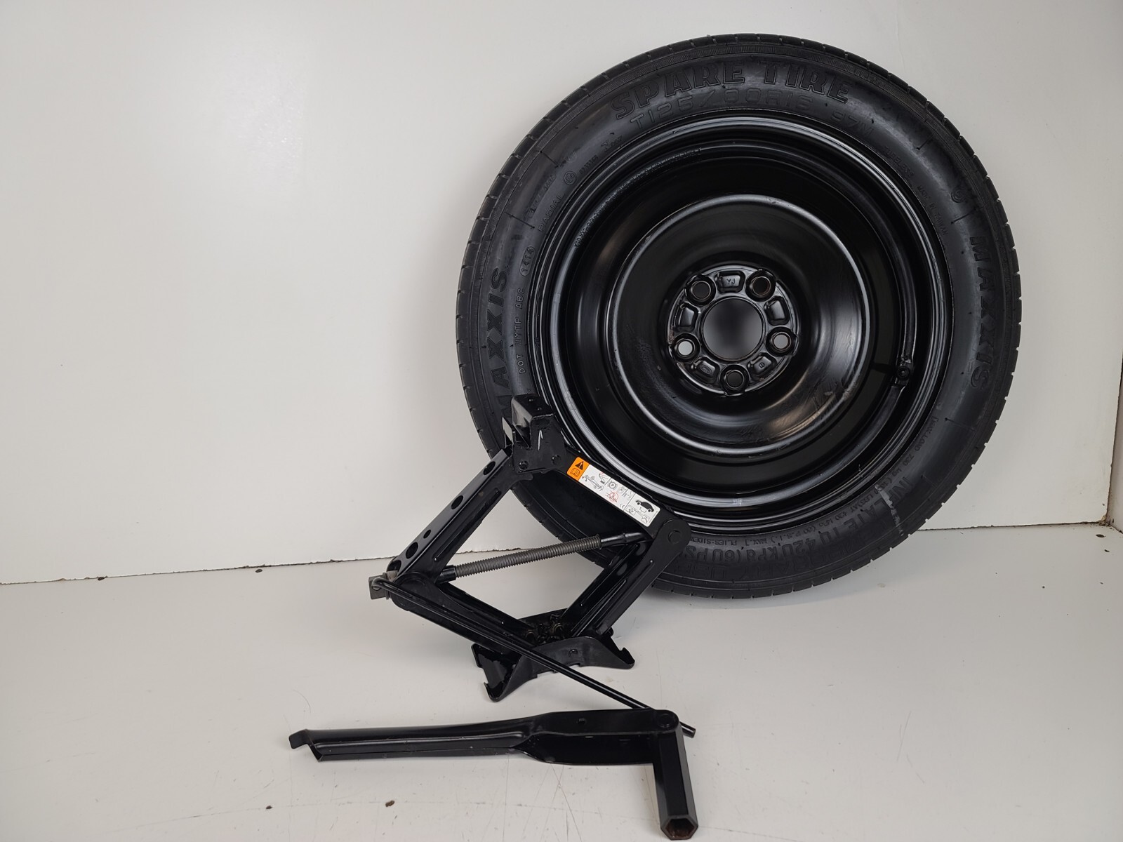 Spare Tire W/Jack Kit 16" Fits 2013 -2021 Ford Fusion OEM Genuine Donut....