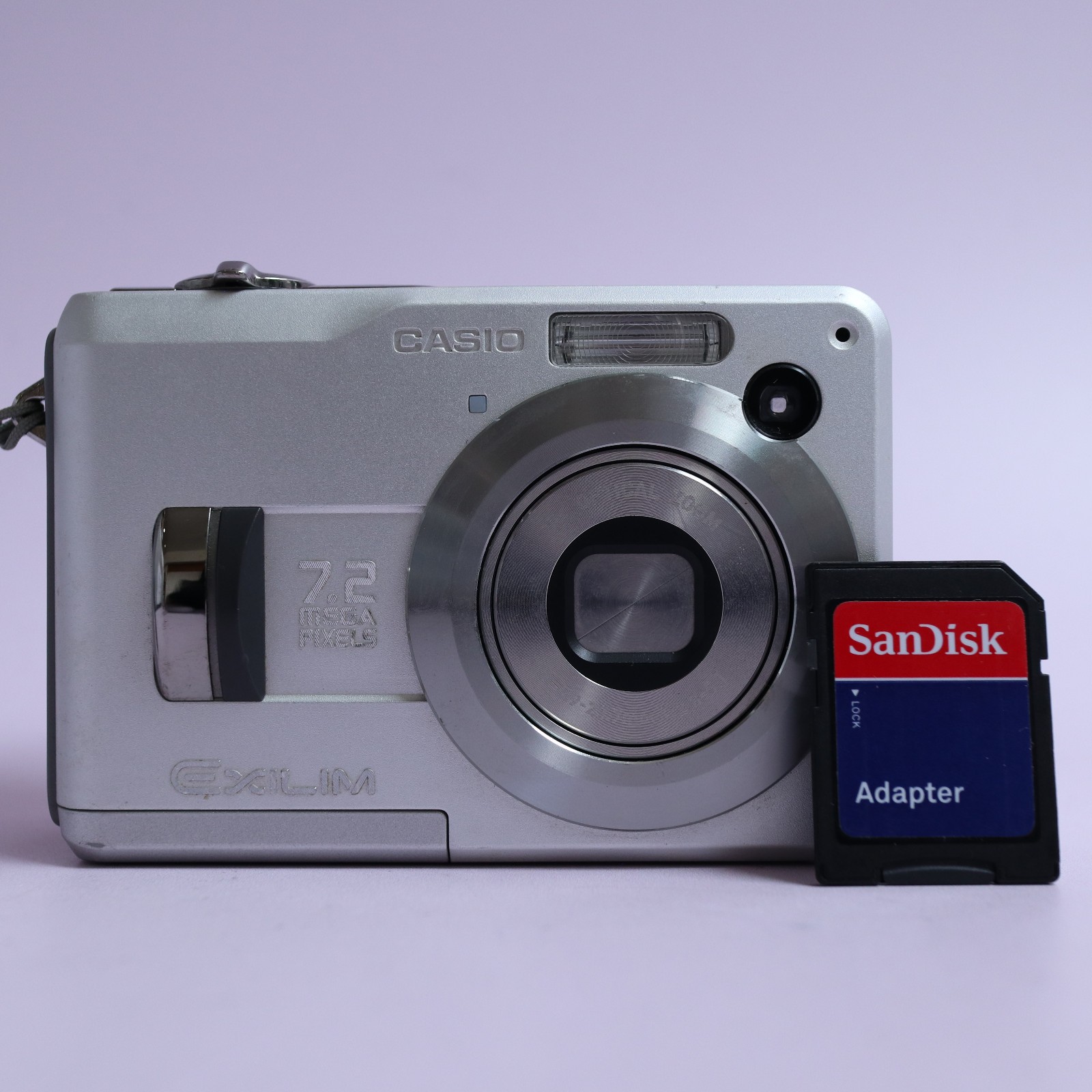 Casio Digital Camera Exilim EX-Z120 7.2MP Silver Tested
