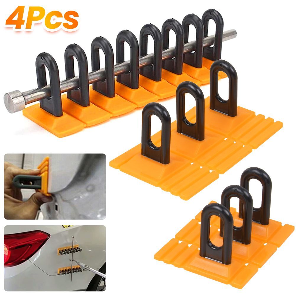 Auto Body Repair Kit Puller Glue Tabs Car Paintless Dent- Removal Tool Combo Set