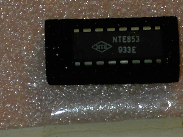 NTE 853 Narrow Band Fm If W/Osc Mxr Descr Filter Etc Ic Audio