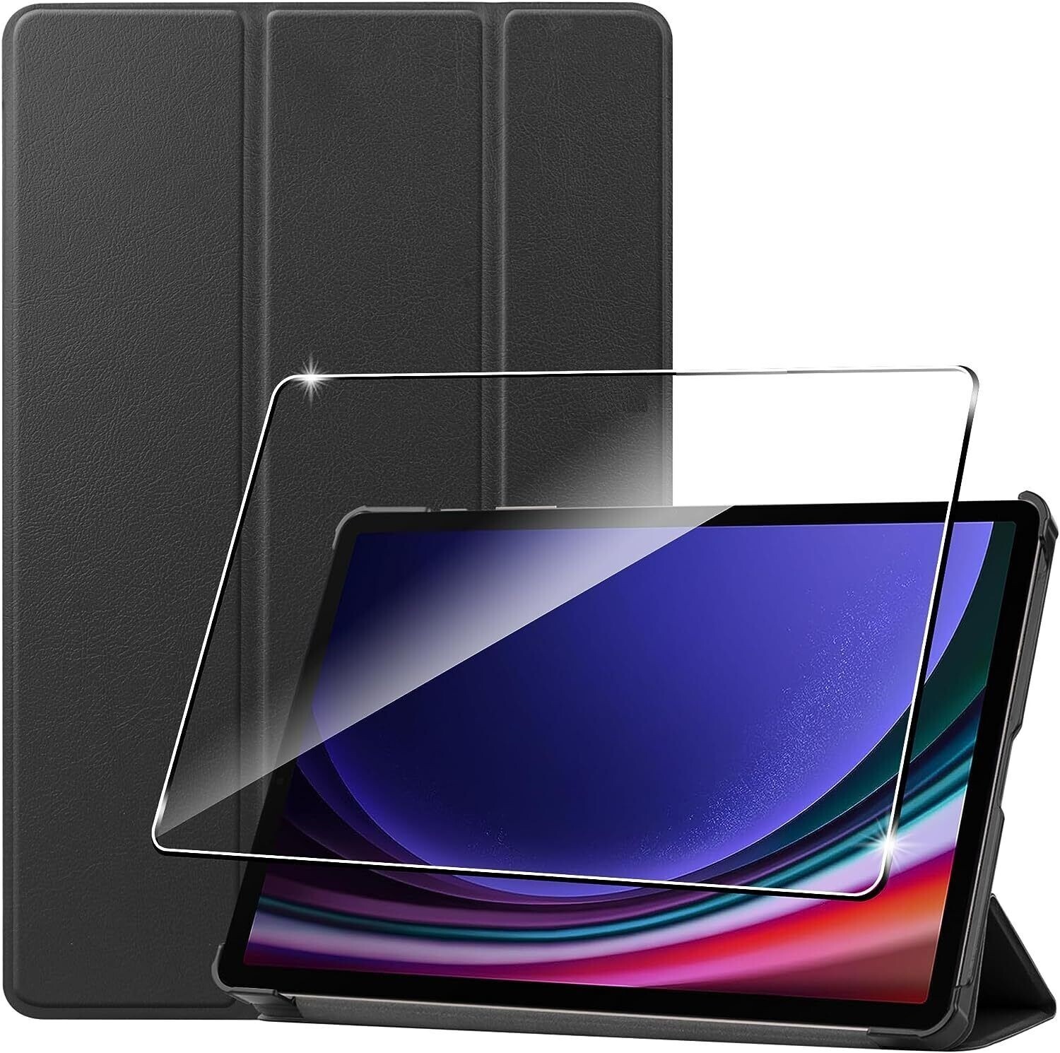 Case for Samsung Galaxy Tab S10 FE 10.9'' Tablet Cover / Glass Screen Protector