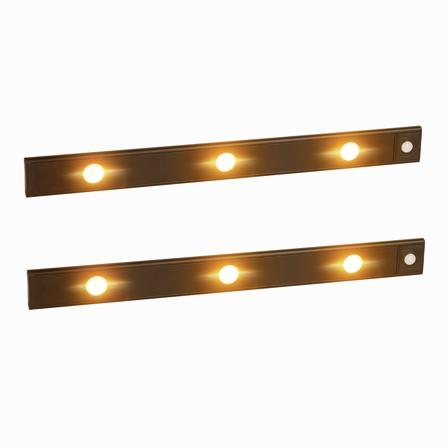 2PACK LED Motion Sensor Lights Strip Cabinet Lamp Closet Kitchen Rechargeable