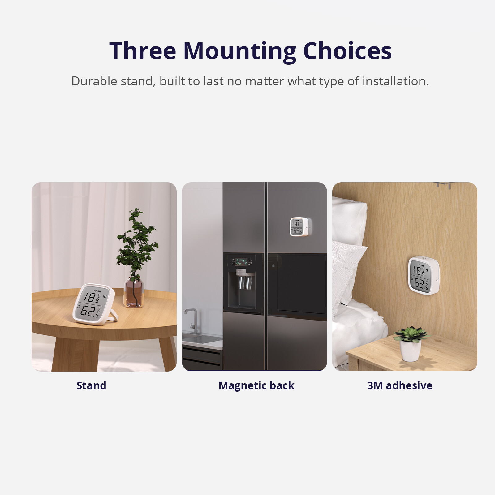 SONOFF Zigbee Smart Temperature Humidity Sensor,Wireless Hygrometer Thermometer