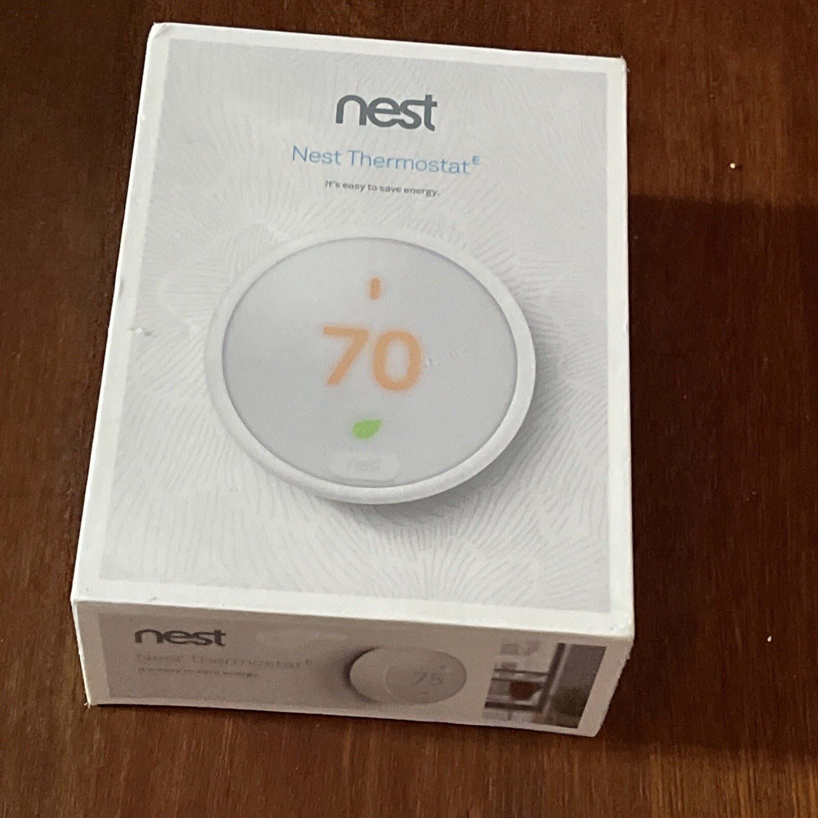 Nest Thermostat E T4001ES Programmable Thermostat Pro-edition White Sealed