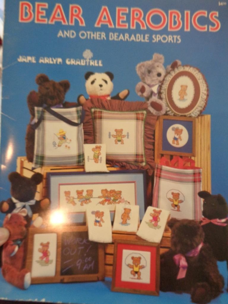 Bear Aerobics and Other Bearable Sports Cross Stitch Patterns