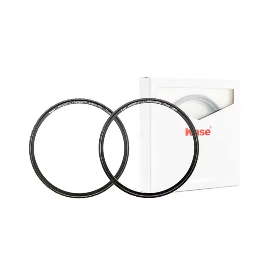 Kase Magnetic Adapter Ring kit (Thread Filter to Magnetic Filter ) 67 72 77 82mm