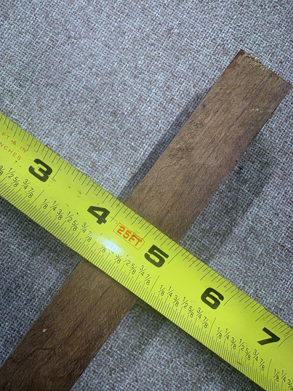 Premium Brazilian Cherry (Jatoba) Knife Scale Blank 1 1/2”x 15/16”x6” Long