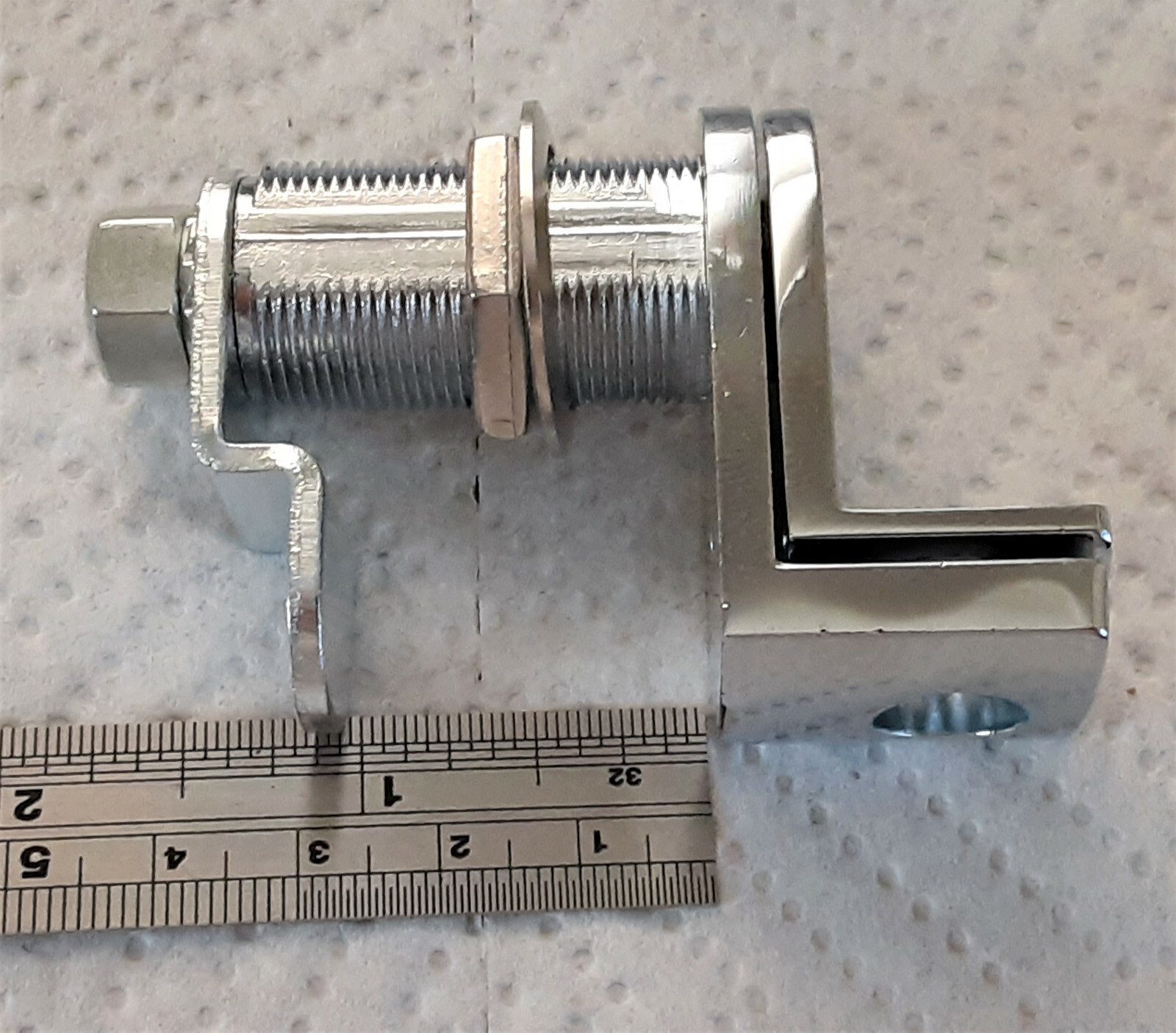 Lot of 5 - Padlockable Cam Locks Chrome