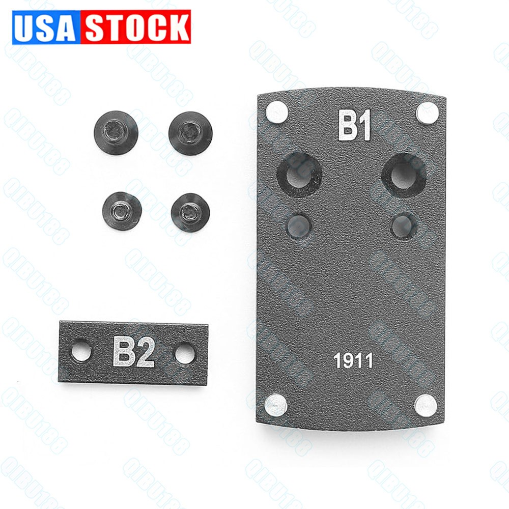 Mount Plate for Colt 1911 Pistol Burris, Sightmark, Vortex Micro Red Dot Sights
