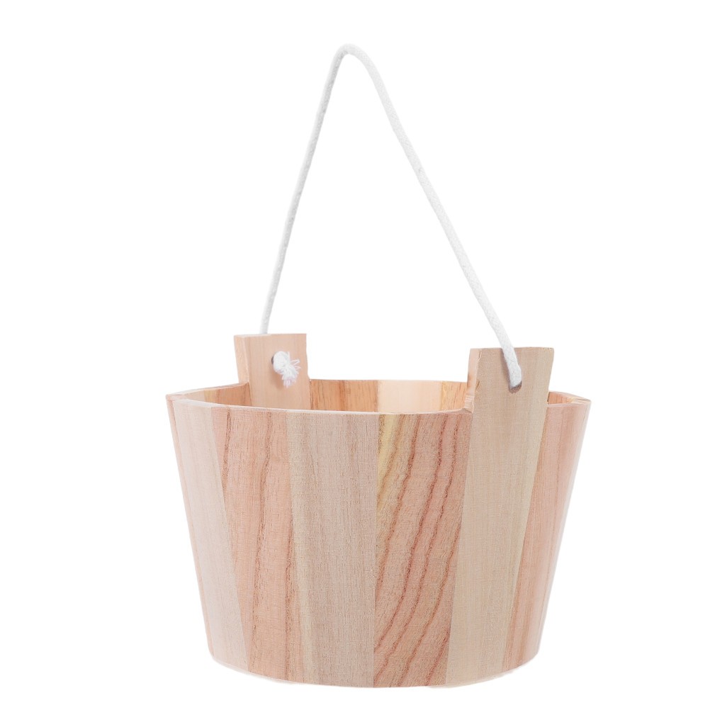 Sauna Crystal Salt Barrel Accessories Luxury Spa Bath Shower Bucket