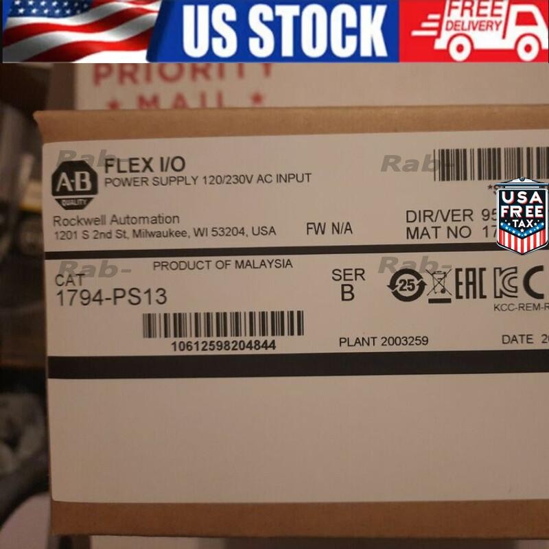 2022 Newest AB 1794-PS13 Power Supply Module In Box In Stock US Free Tax