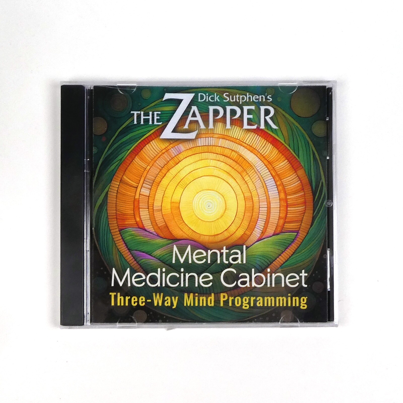 MENTAL MEDICINE CABINET Self Hypnosis CD Dick Sutphen Headache Back Ache Healing