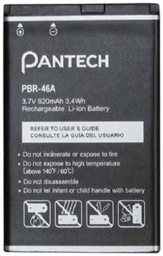 NEW OEM Pantech PBR-46A Breeze 2 II P2000 Breeze 3 III P2030 Matrix C740 Battery