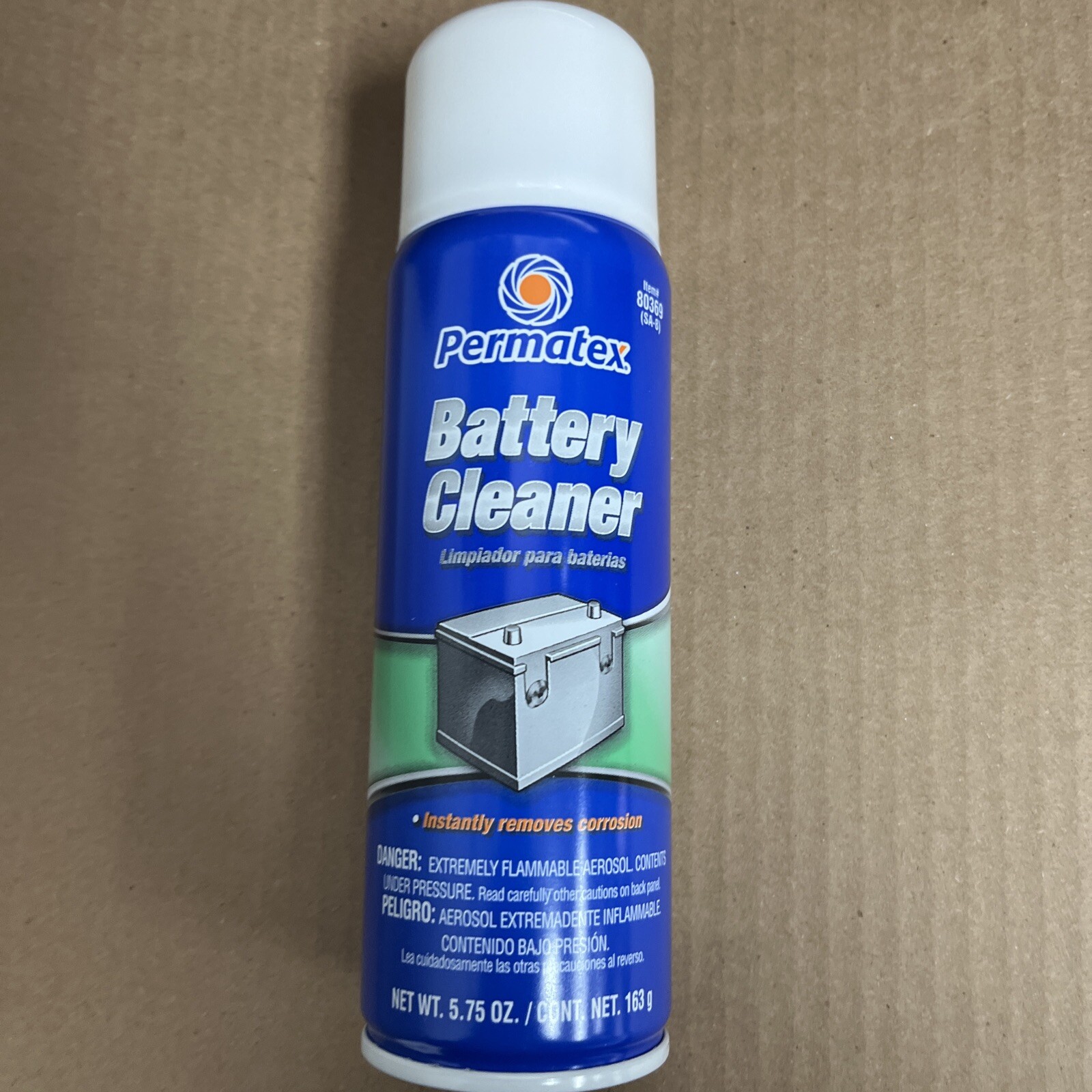 PERMATEX 5.75 Oz Aerosol Battery Cleaner (80369)