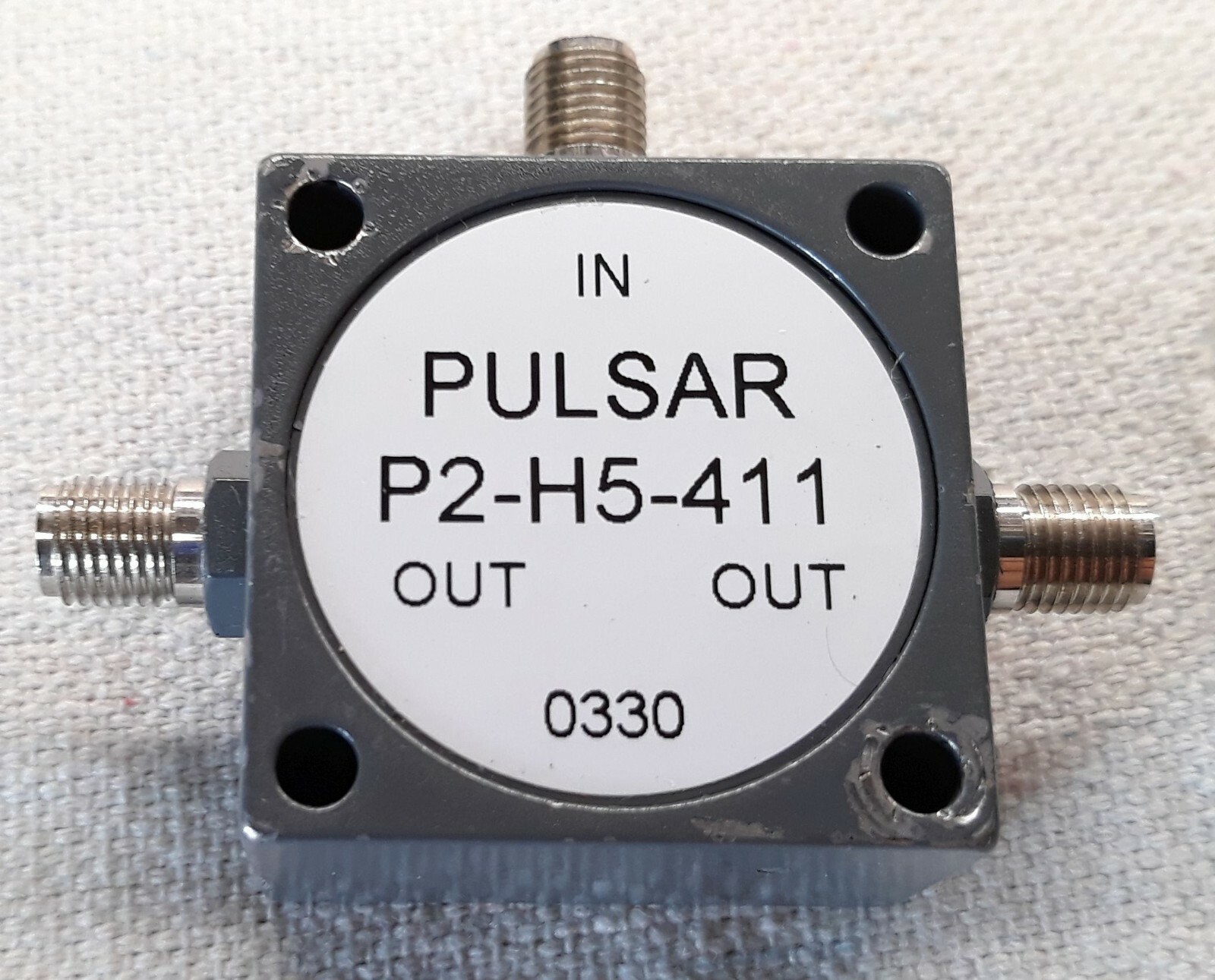 Pulsar Microwave Corp 2 Way Power Divider P2-H5-411