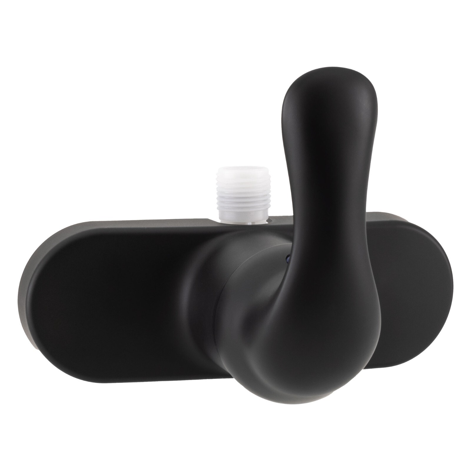 RecPro RV Shower Diverter Faucet with Single Lever | Matte Black