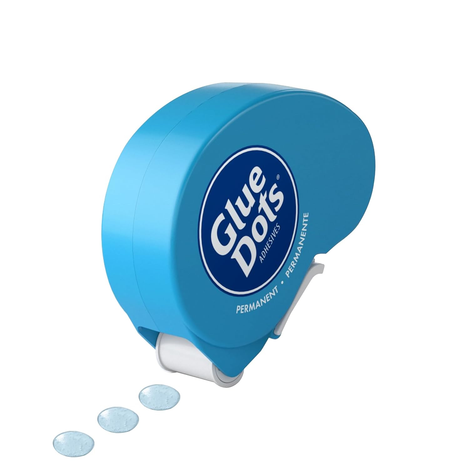 , Permanent Dots Dot N' Go Dispenser, Double-Sided, 3/8", .38 Inch, 200 Dots, DI