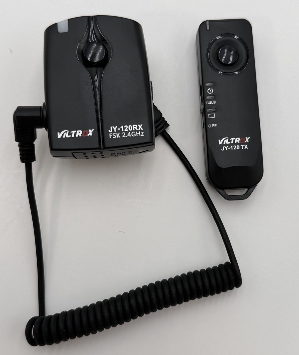 Viltrox Remote Camera Shutter and Flash Trigger JY-120RX & JY-120TX
