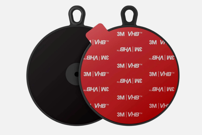 Pop-tech 95mm Dash Suction Cup Mounting Disk: Car Mount Adhesive Dash Pads