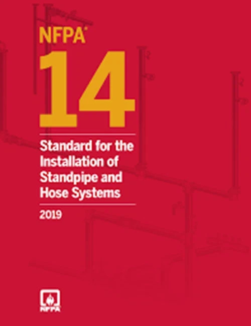 NFPA 14 Standard for the Installation of Standpipe and Hose, 2019 PB, USA STOCK