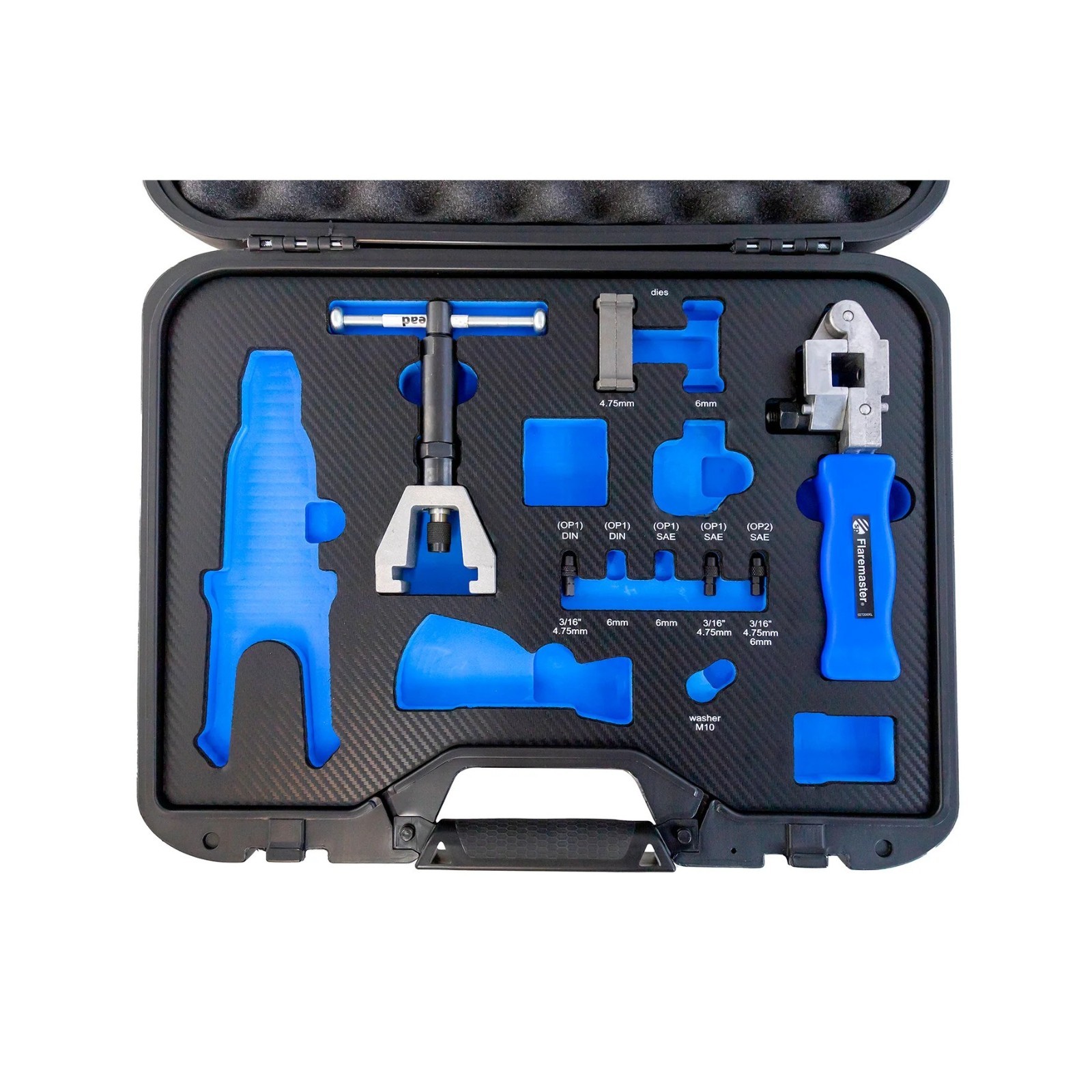 SYKES PICKAVANT FLAREMASTER 2 BRAKE PIPE FLARING KIT, 4.75mm 3/16" - 02725000