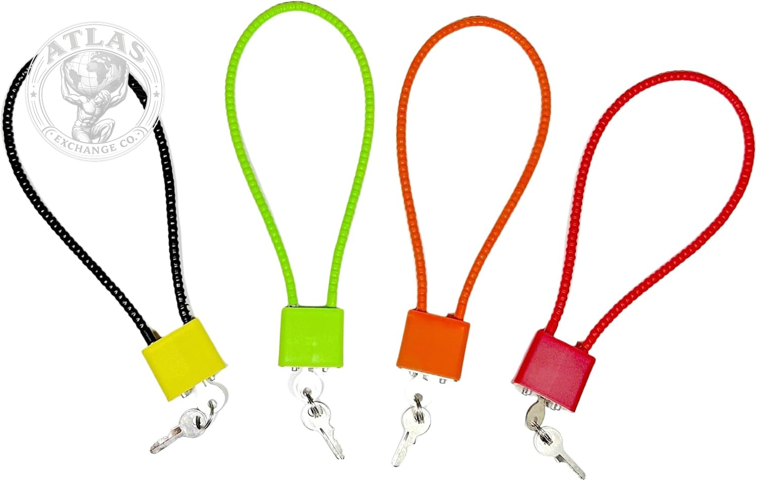 Cable Gun Locks with Keys - Keyed Different 15" Cable Gun Safe Lock for Pistols,