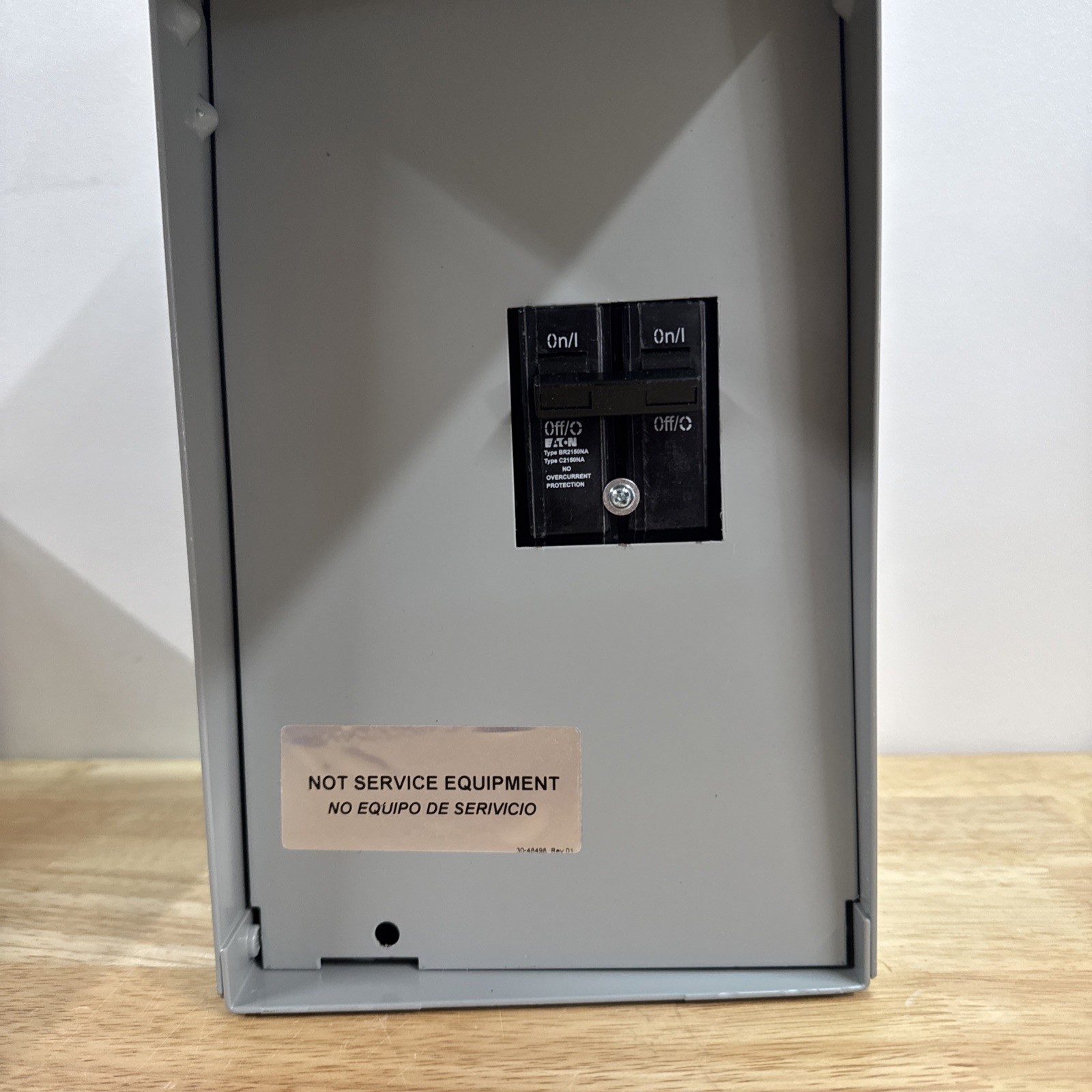 EATON Outdoor Non-Automatic Switch,125A