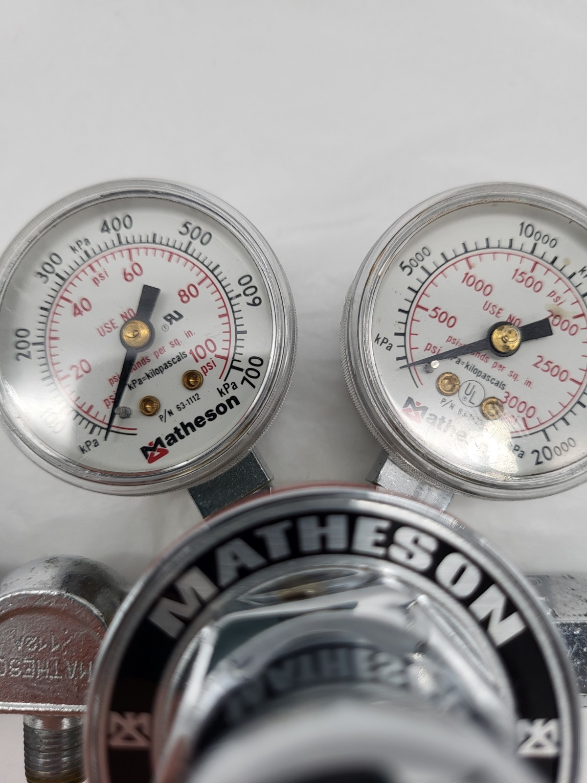 Matheson Model 3320A Pressure Gauge Regulator