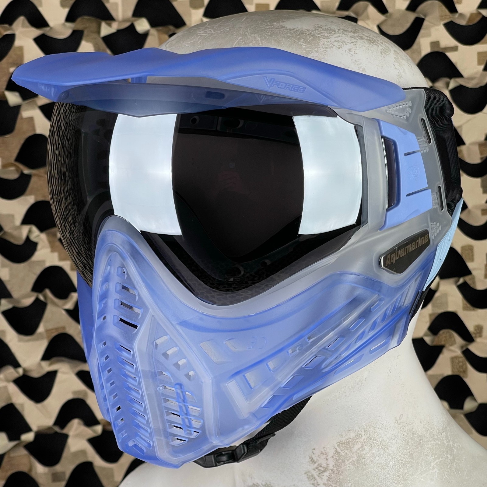 NEW V-Force Profiler 2.0 Paintball Mask - Birthstone Edition - Aquamarine