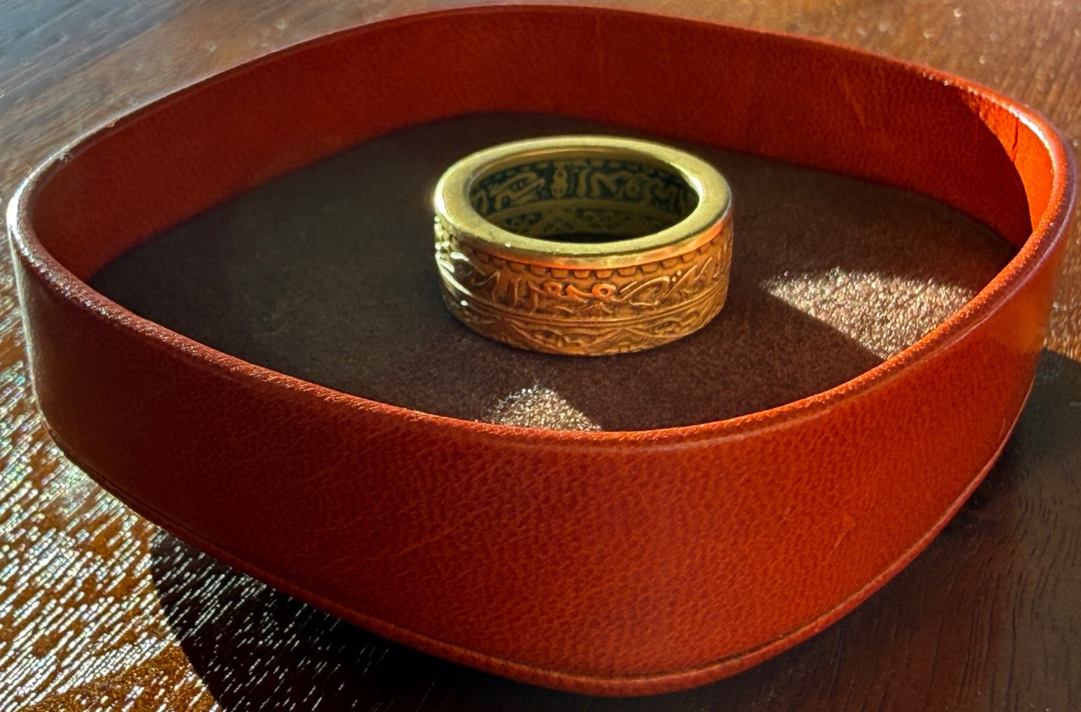 Moroccan Coin Ring from 1952