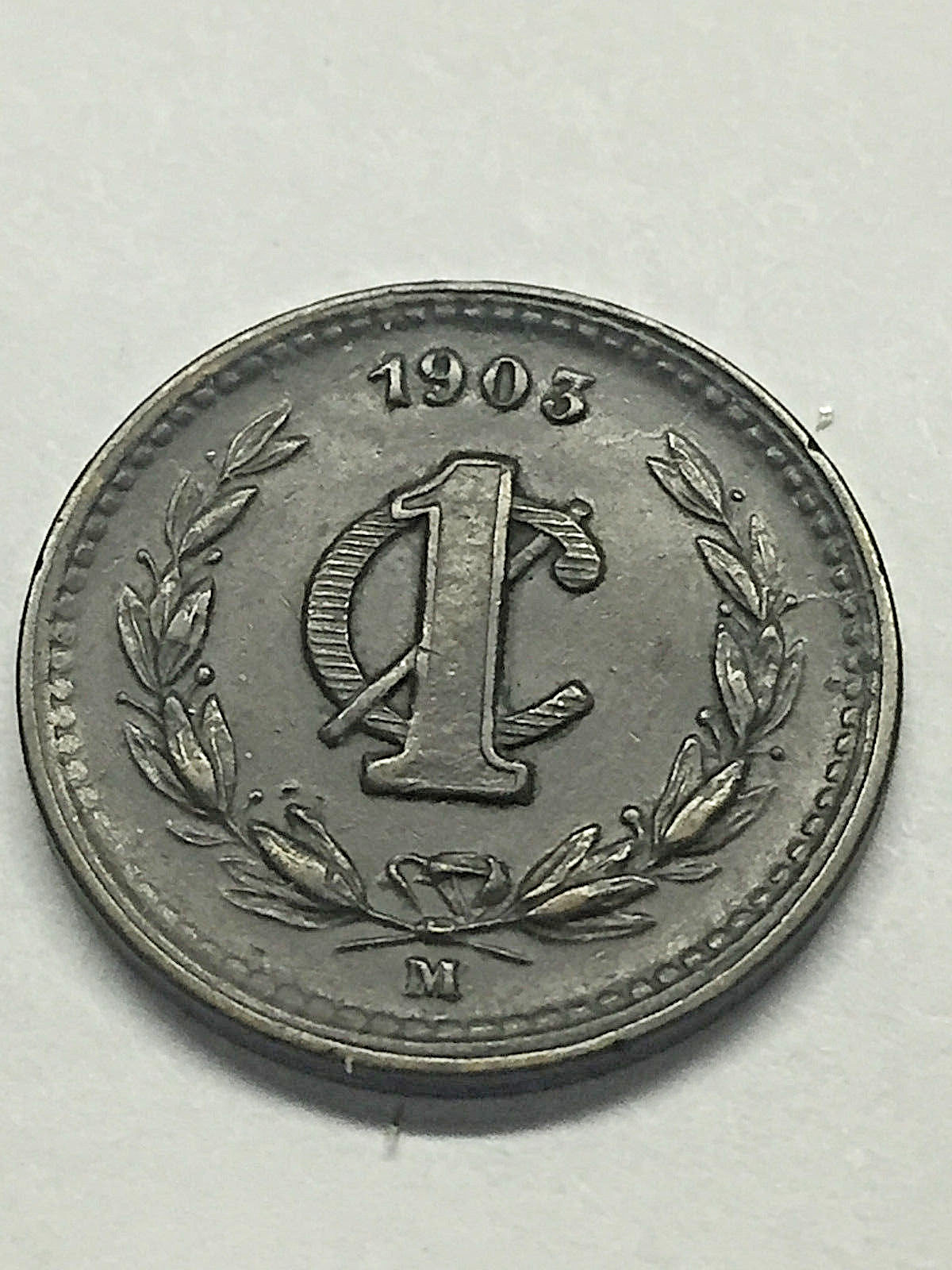 1903 M 1 Centavo Mexico #1545