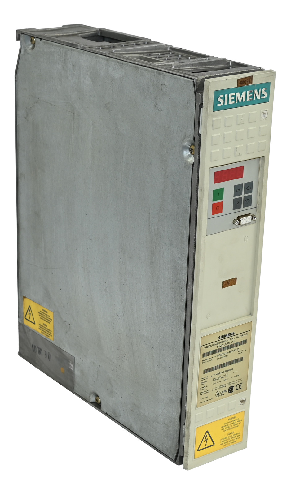 Siemens 6SE7016-1EA61-Z Simovert VC 6SE7 016-1EA61-Z AC Drive