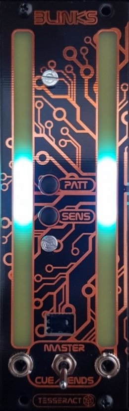 TESSERACT MODULAR BLINKS VU METER : NEW : [DETROIT MODULAR]