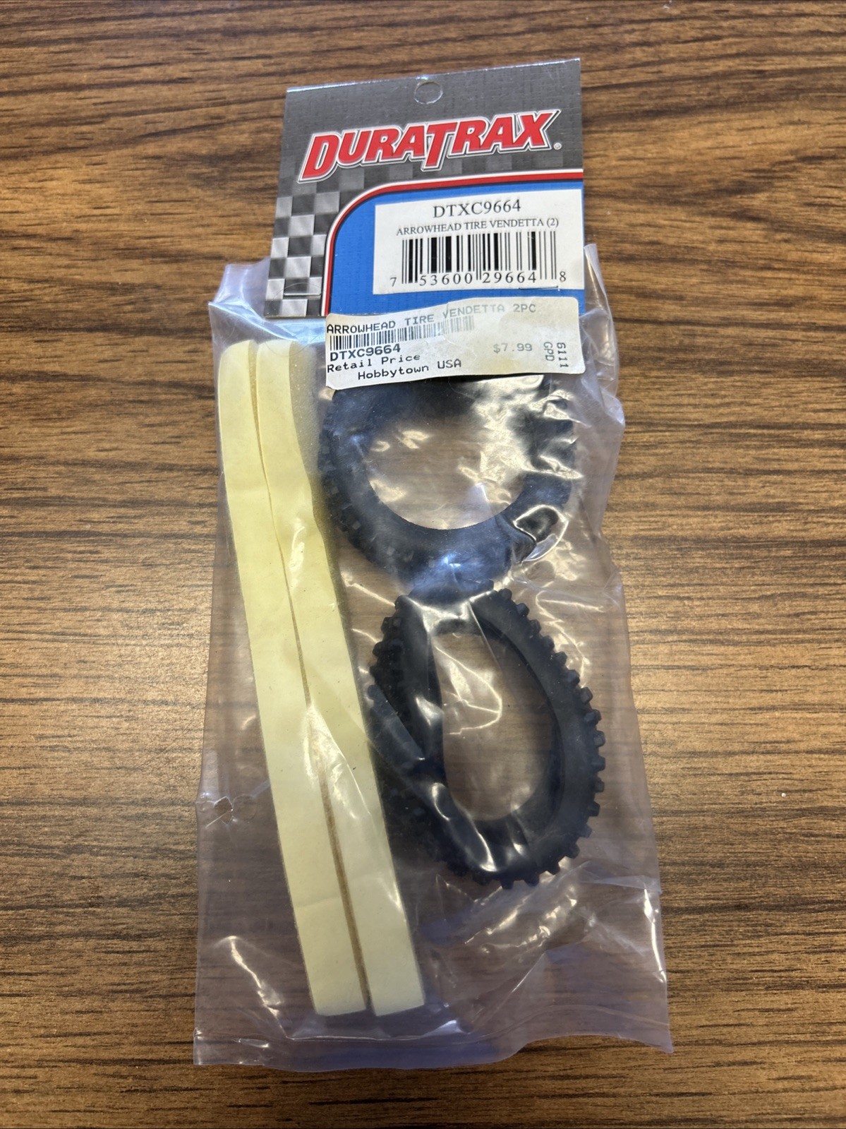 Duratrax DTXC9664 ARROWHEAD TIRE VENDETTA (2) B90