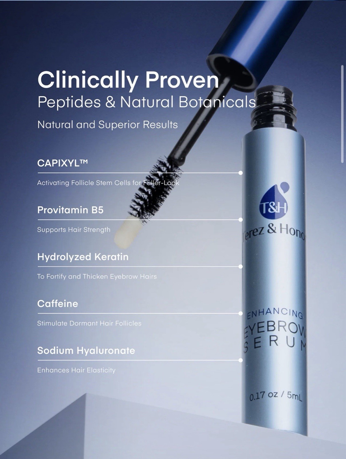 Terez & Honor Enhancing Eyebrow Serum