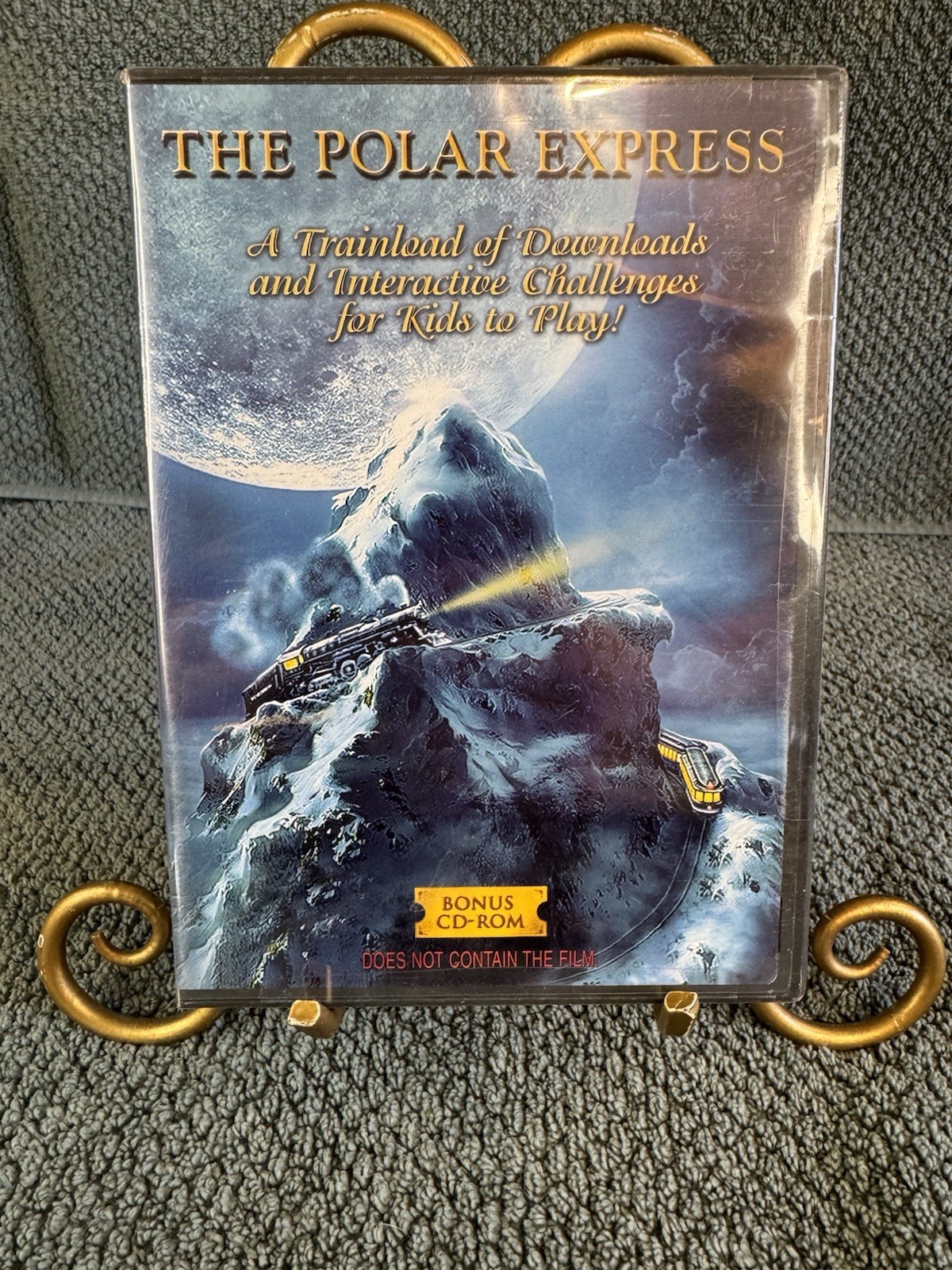 The Polar Express Bonus CD-ROM *Does Not Contain the Film* Kids Interactive NEW