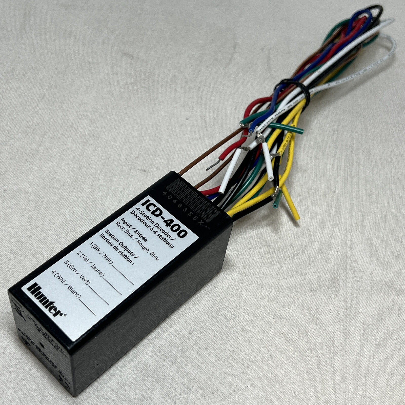 Hunter ICD-400 Four Station Decoder w Integrated Surge Protection 09/2017