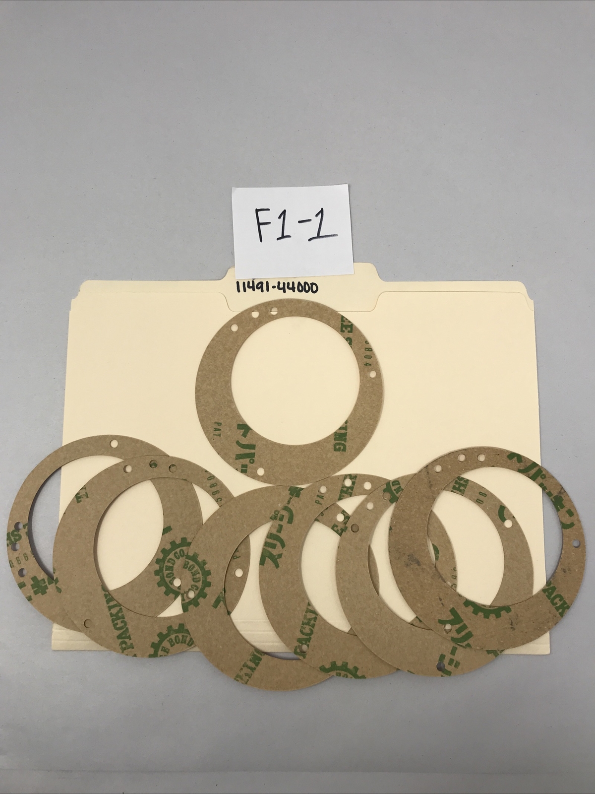 Suzuki Crankcase Cover Gasket “NOS” GS400 GS 400 GS425 GS 425 OEM QTY:7 (F1-1)