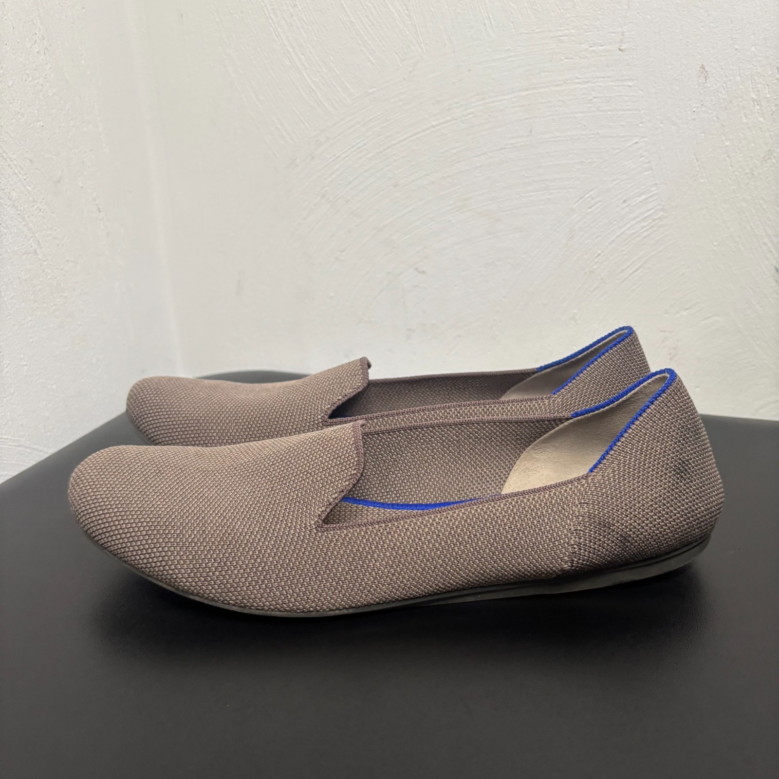 Rothy's The Loafer Mocha Light Brown Slip On Loafers Flats Shoes Women's Size 9