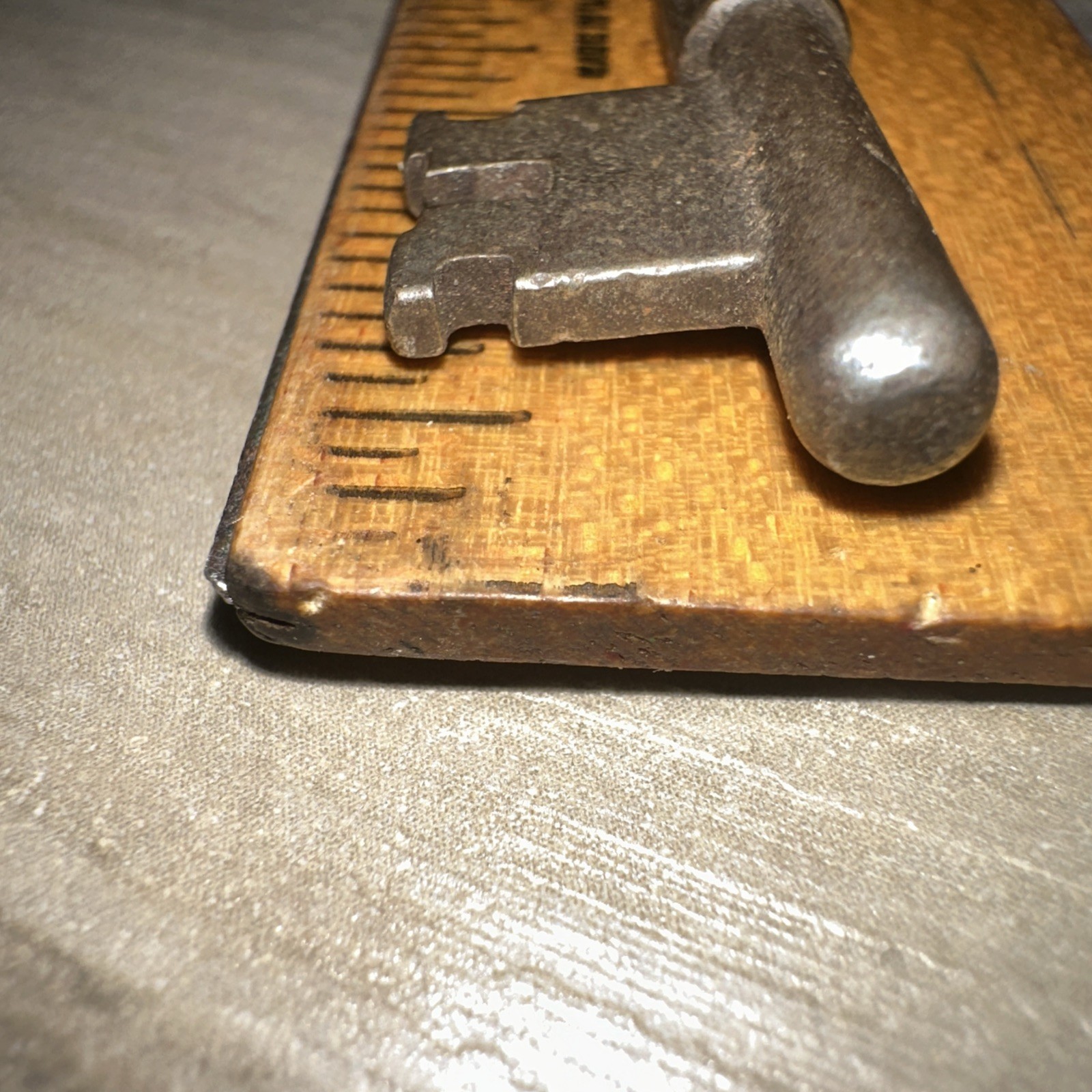 Antique Skeleton Key Solid Barrel 3 inch Approximately. Legit Antique