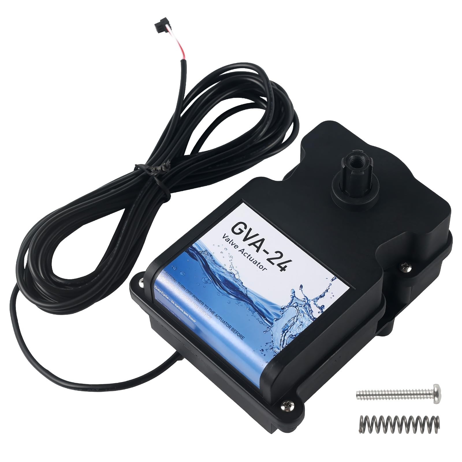 24V Pool Valve Actuator w 15-Foot Cable For Hayward GVA-24 Pool Spa Auto Systems