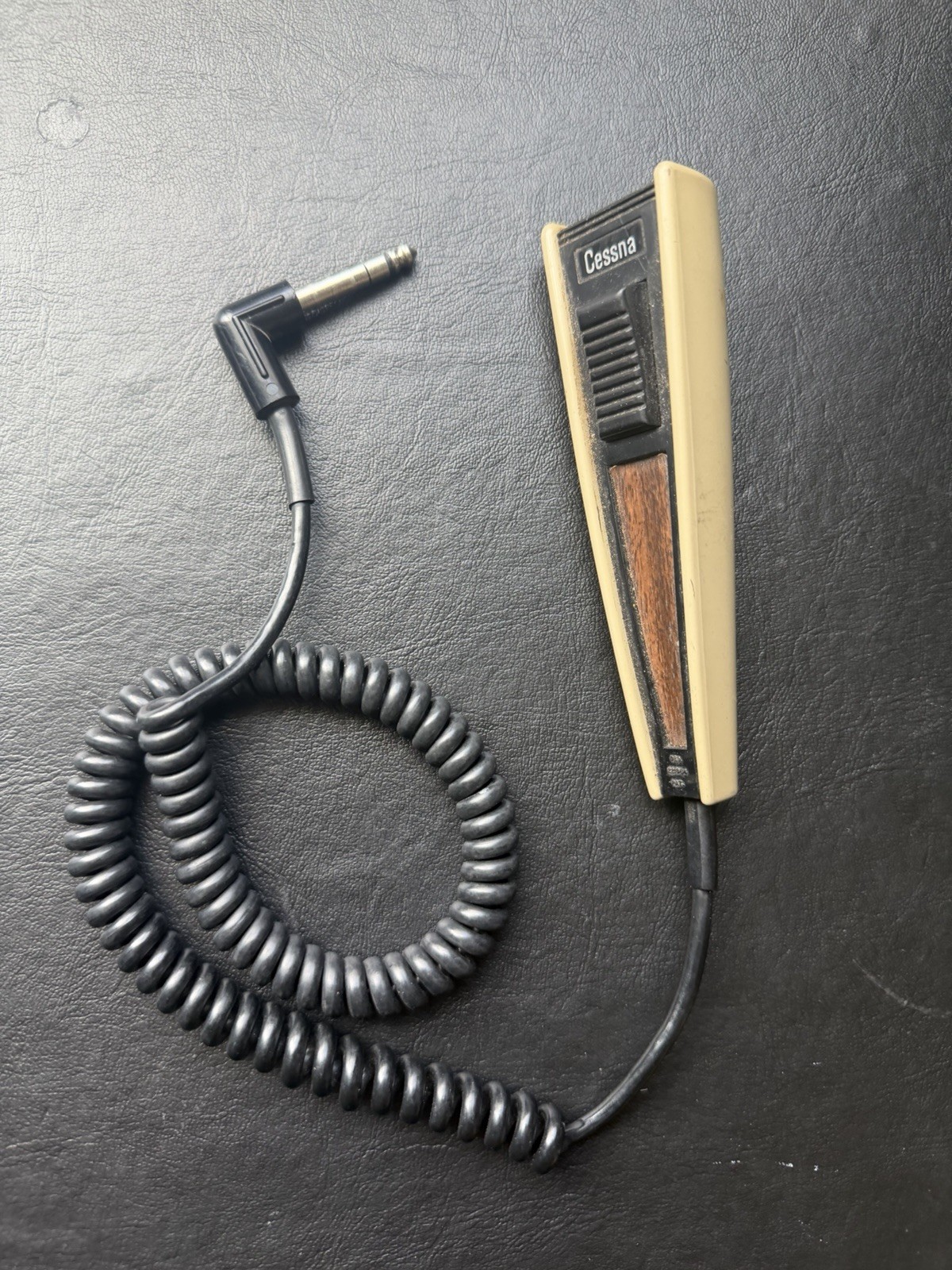 Nice Cessna Telex Dynamic Handheld Microphone